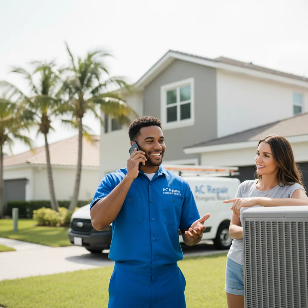 AC Repair Pompano Beach customer support in Chisago City